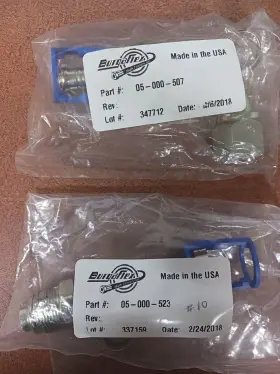 05-000-523 BURGAFLEX Fitting Straight Hose End