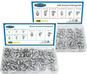 276-SAE BUSY-CORNER Grease Fittings Hydraulic Kit