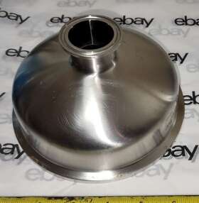 HR600150 BVV Hemispherical Clamp Reducer Steel