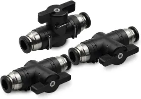 BW07-066 BWINTECH Pneumatic Ball Valve Push Connect Fittings