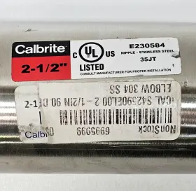 S42590EL00 CALBRITE Rigid Steel Elbow #2