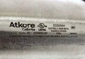S42590EL00 CALBRITE Rigid Steel Elbow #3