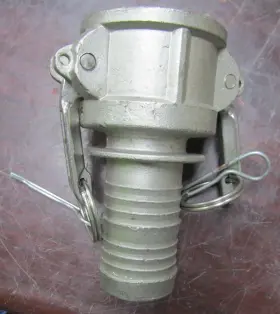 C150304SS CAMLOCK Female Coupler Hose Barb #3