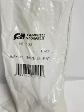 HE1-10D CAMPBELL HAUSFELD Hose Barb Elbow Npt Pipe Fitting #2