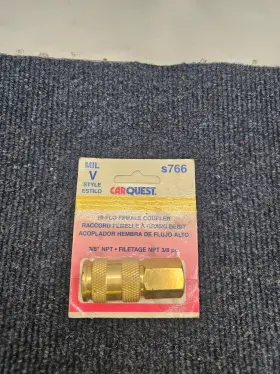 S766 CAR QUEST Mil Flo Female Coupler