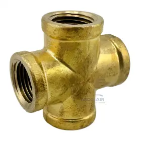 102E CCI Female Fnpt Forged Equal Cross Pipe Thread Fitting
