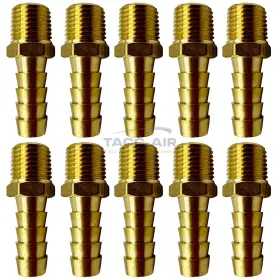 220EE CCI Pack Hose Barb Male Npt Pipe Thread Straight