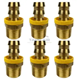 920FF CCI Pack Lock Hose Barb Fitting Connector Push Mnpt