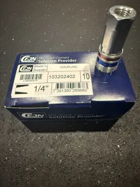 10-320-2402 CEJN Pneumatic Connect Euro High Flow Npt Female
