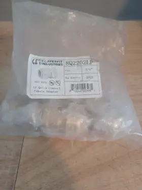 8Q2202LF CFI COPPERFIT INDUSTRIES Straight Female Adapter Npt
