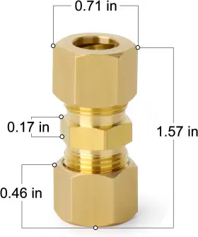 696232792327 CHILLWAVES Compression Tube Fitting Od Union #2