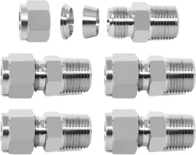 CWJX183 CHILLWAVES Steel Compression Tube Fitting Od Npt Male