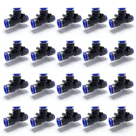 763214799633 CLOSMOS Pneumatic Push Connect Tee Union Fitting