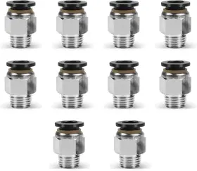726084117891 CNAODUN Push Connect Fittings Tube Od Npt Thread
