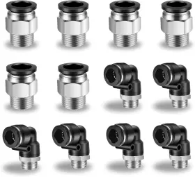 726084696235 CNAODUN Push Connect Fittings Tube Od Npt Thread