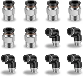 726084919617 CNAODUN Push Connect Fittings Tube Od Npt Thread