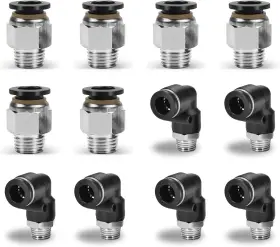 744759242082 CNAODUN Push Connect Fittings Tube Od Npt Thread