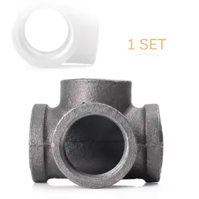 550729993775 COMEBUYBESTUS Screw Outlet Tee Iron Pipe