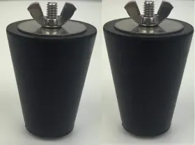 600413964830 COMMERCIAL POOL PARTS Winter Plug Rubber Tapered