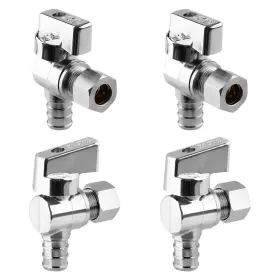 4-FV-103-A-LL CONSKIT Turn Angle Valve Crimp Pex Od Toi