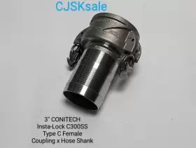 C300SS CONTITECH Insta Lock Female Coupling Hose Shank