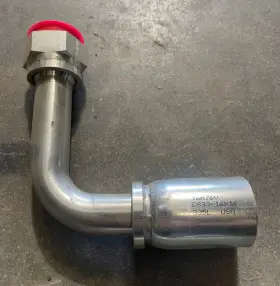 CS33-16X16 COUPLAMATIC Hose Barb Npt Male Elbow Fitting Vari