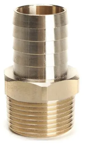 3395962-BRASS-HB COYOTE GEAR Hose Barb Npt Male Thread