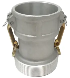 BR-3040-AL COYOTE GEAR Female Coupler Male Npt Camlock