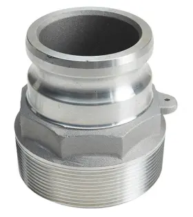 FR-2030-AL COYOTE GEAR Male Adapter Npt Thread Camlock