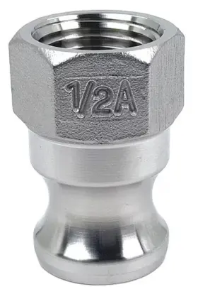 PF-TY-A-050-SS-316 COYOTE GEAR Pack Camlock Steel Male Female #2