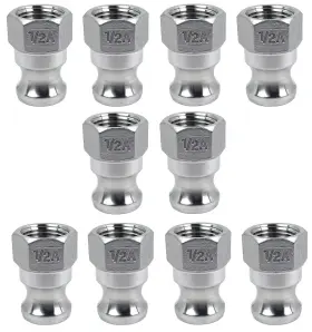 PF-TY-A-050-SS-316 COYOTE GEAR Pack Camlock Steel Male Female