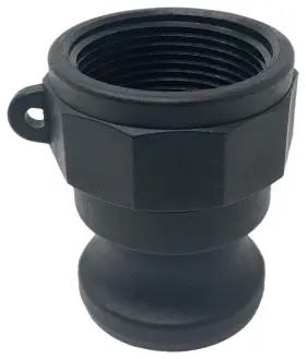 PF-TY-A-125-PL COYOTE GEAR Pack Poly Camlock Female Npt Male