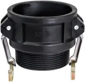 PF-TY-B-300-PL COYOTE GEAR Poly Camlock Male Npt Female