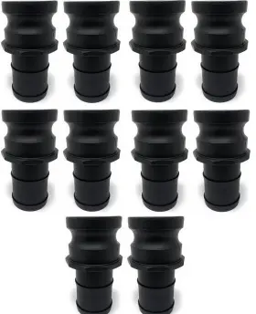 PF-TY-E-125-PL COYOTE GEAR Pack Poly Male Adapter Hose Barb