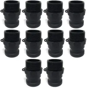 PF-TY-F-075-PL COYOTE GEAR Pack Poly Male Npt Adapter Camlock