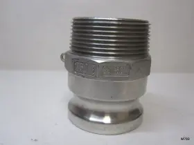 PF-TY-F-250-SS-304 COYOTE GEAR Steel Camlock Male Adapter Npt