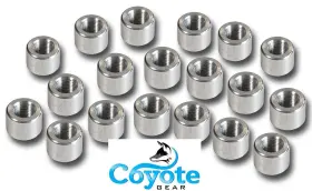 TA013-AL-GP COYOTE GEAR Pack Npt Weld Half Coupling Pipe