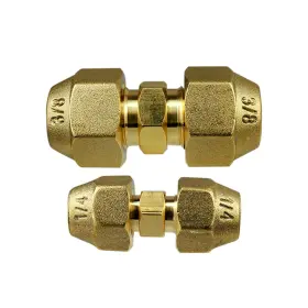 Cunguv 618202076459 2pieces Copper Pipe Extension Joint Connectors For Air Conditioning Coup