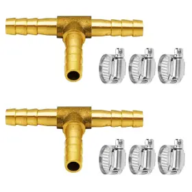3WUF-DBUS-00A6 DA BY Tee Barb Fittings
