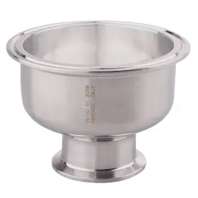 DERNORD-530 DERNORD Clamp Bowl Reducer Sanitary Fitting Steel