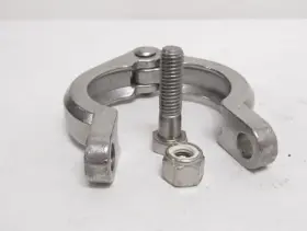DX13ILB200 DIXIE Sanitary Single Bolt Clamp #2