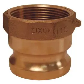 100-A-BR DIXON Cam Groove Adapter Fnpt