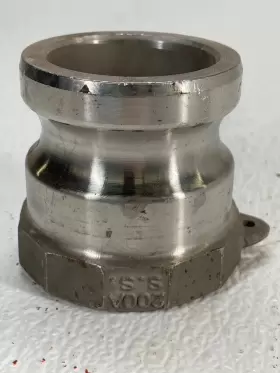 200-A-SS DIXON Fnpt Male Cam Groove Steel Fitting #3
