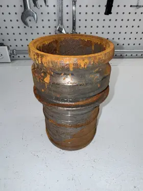 400-E-MI DIXON Ductile Iron Male Cam Groove Adapter