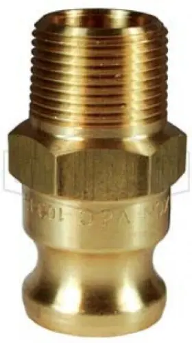 75-F-BR DIXON Cam Groove Adapter Male Npt
