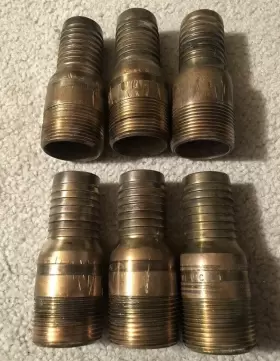 BST15 DIXON Hose Barb King Combination Nipple