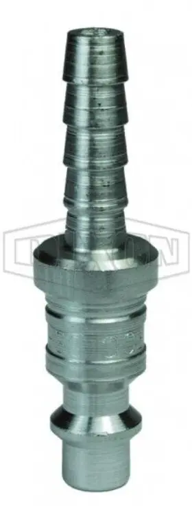 D4S4-S DIXON Pneumatic Standard Hose Barb Plug Steel