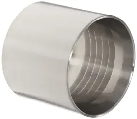 F24G-2031 DIXON Steel Holedall Fitting Sanitary Crimp Ferrule