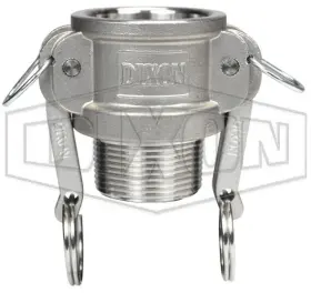 G125-B-SS DIXON Global Cam Groove Coupler Male Npt