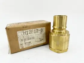 H12F12-B DIXON Hydraulic Fitting Female Plug Nipple Nptf